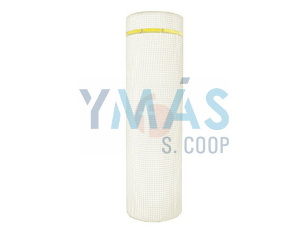 TELA PLASTICO CUADRADA 10 BLANCA ALTO 1 METRO