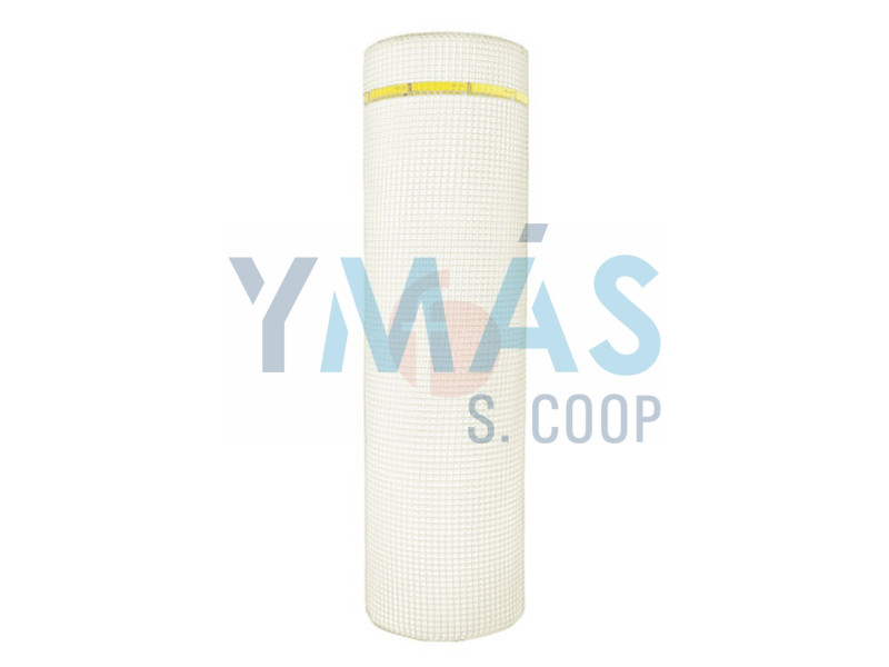 TELA PLASTICO CUADRADA 10 BLANCA ALTO 1 METRO