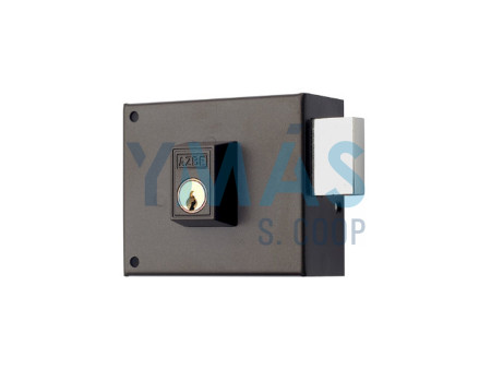 CERRADURA DE SOBREPONER 124-P-80 DERECHA PINTADA