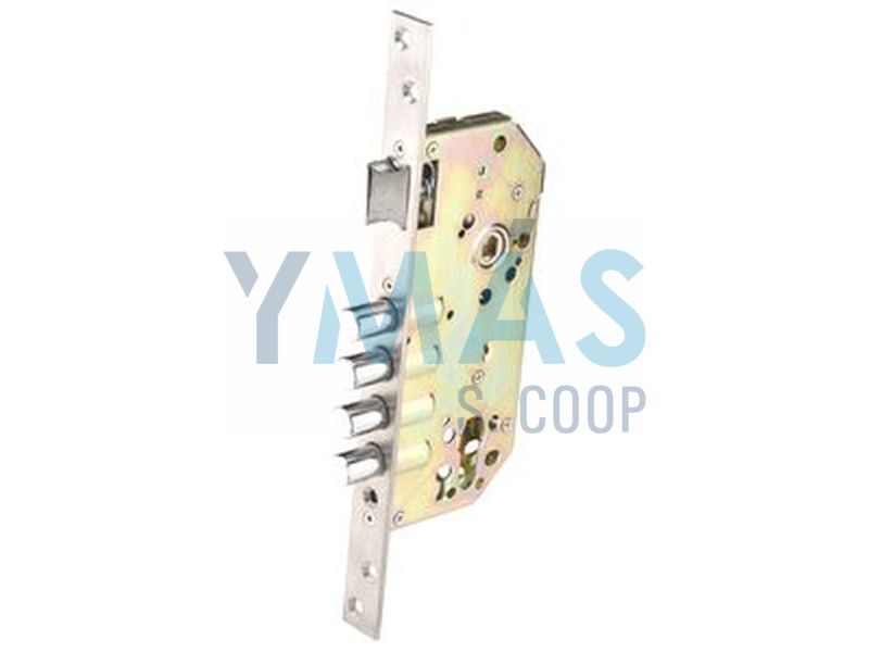 CERRADURA EMBUTIR PUERTA MADERA E3096/60 FRENTE INOX