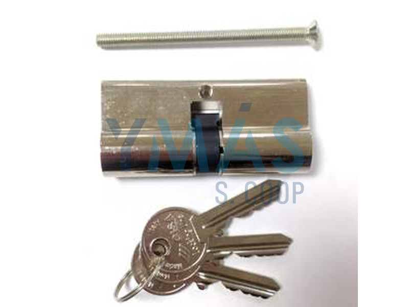 CILINDRO CISA 30 X 30 NIQUELADO LEVA CORTA       