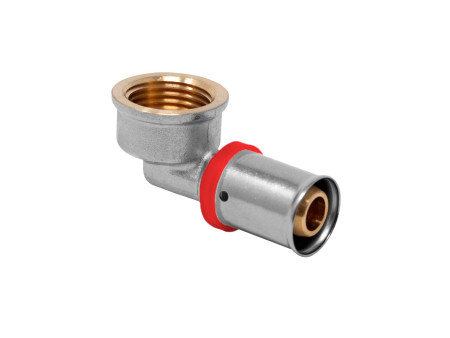 CODO HEMBRA 90º MULTICAPA PRESS TIPO U-ROJO 20 X 1/2"