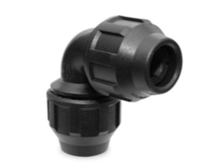 CODO FITTING 90º IGUAL 63MM POLIETILENO