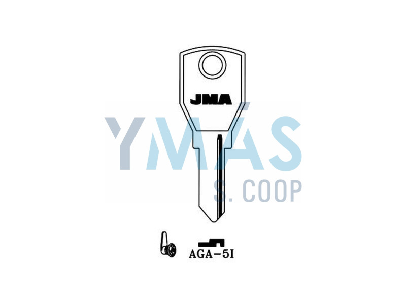 LLAVE AGA-5I                                      