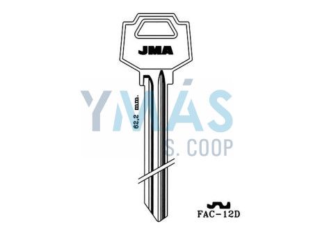 LLAVE FAC-12D                                     