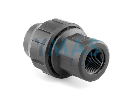 ENLACE FITTING ROSCA HEMBRA 25 MM X 3/4" POLIETILENO