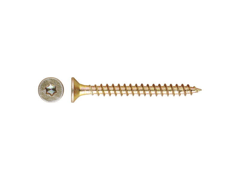TORNILLO DIN-7982 TORX 4 X 70MM BICROMATADO TX20