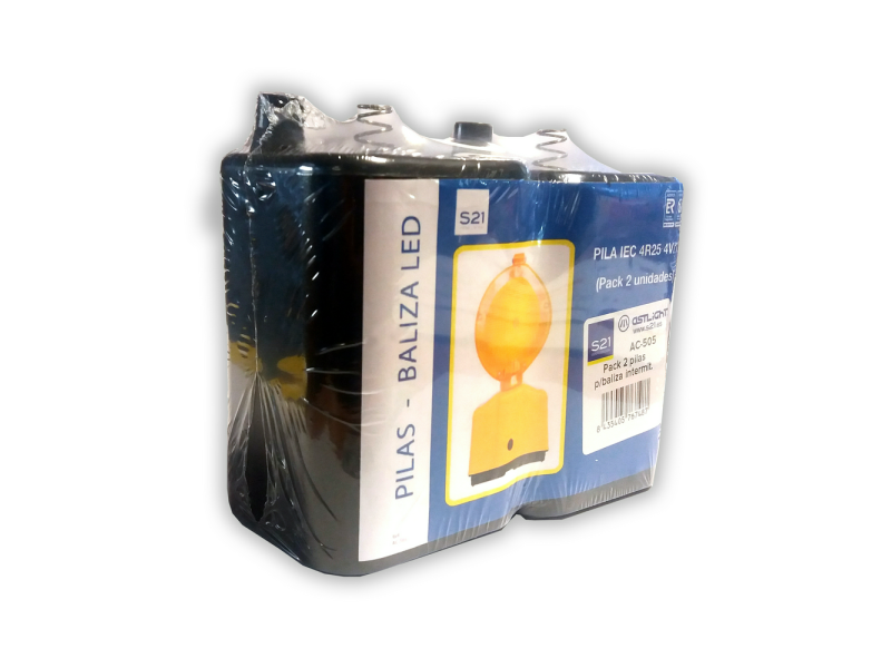 BATERIA BALIZA 4R25 7AH 6V 2UDS