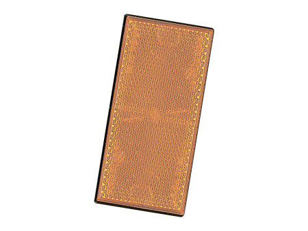 CATADIOPTRICO ADHESIVO 105 X 48 AMBAR
