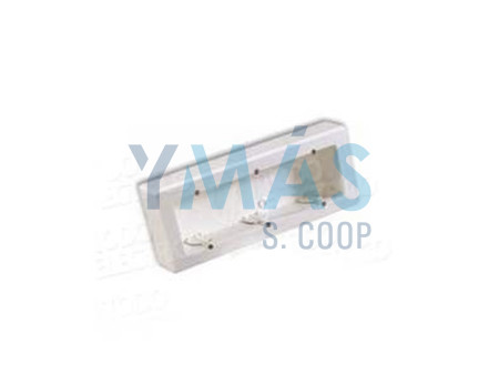 CAJA UNIVERSAL SUPERFICIE 3 ELEMENTOS BLANCA 234 X 92 X 42