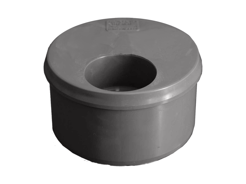 TAPON DE REDUCCION SIMPLE ENCOLAR M-H 110 - 50MM PVC EVACUACION
