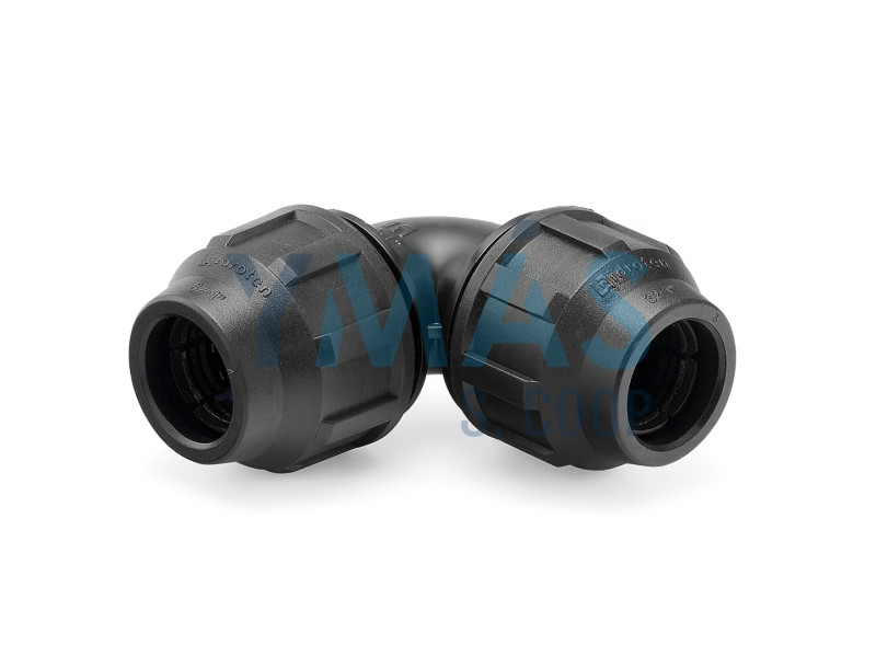 CODO FITTING 90º IGUAL 25MM POLIETILENO