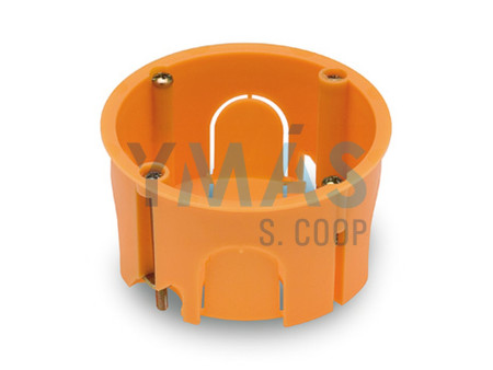 CAJA EMPOTRAR PLADUR REDONDA 67 X 39MM