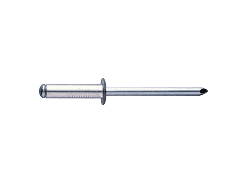 REMACHE CABEZA ALOMADA DIN-7337 ALUMINIO 4 X 30MM
