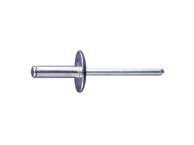 REMACHE CABEZA ANCHA ALUMINIO DIN-7337 4 X 16MM