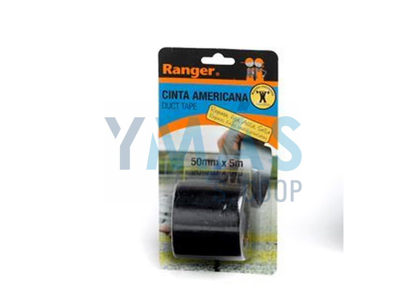 CINTA AMERICANA RANGER 5M X 50MM NEGRA