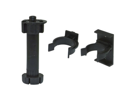 JUEGO PATAS MUEBLE 16 X 135 - 160MM NEGRO 4 UNIDADES