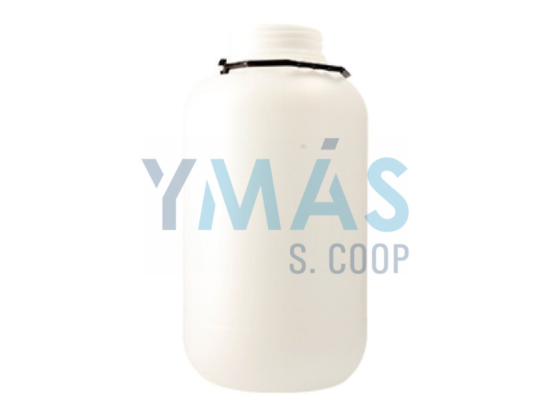 BIDON PLASTICO BOCA ANCHA 10L CON TAPA Y OBTURADOR