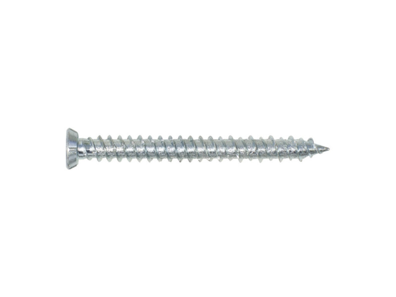 TORNILLO FIJACION DIRECTA ZINCADO CABEZA PLANA 7,5 X 72MM