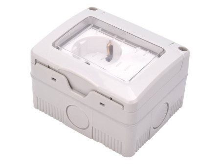 CONMUTADOR + BASE ENCHUFE SUCKO 16A IP55