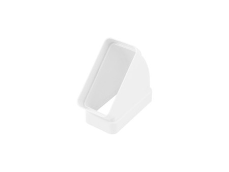 CODO RECTANGULAR HORIZONTAL 45º 60 X 120 MM