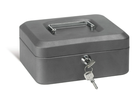 CAJA CAUDALES ELEGANT GRAFITO 200 X 160 X 90 CON BANDEJA
