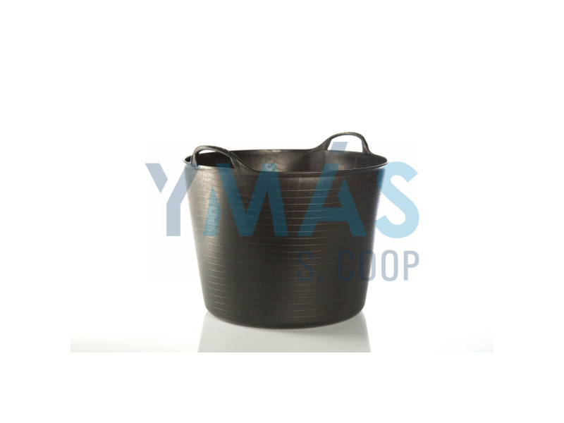 CAPAZO ESPUERTA 38L PLASTICO NEGRO CAP42