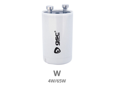 CEBADOR FUSIBLE PARA TUBOS LED DE CRISTAL S-10 4W/65W 220-240V