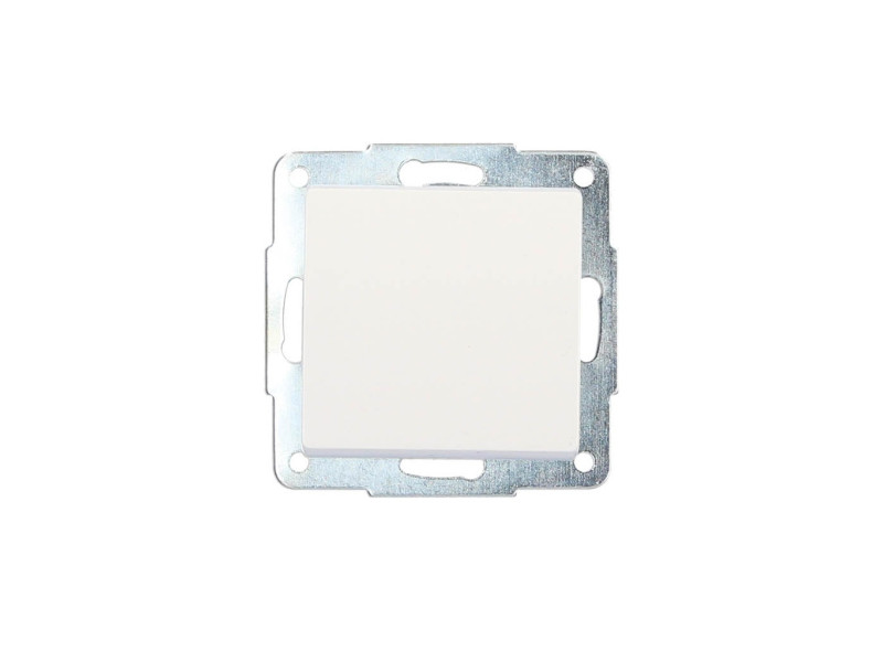 CONMUTADOR DE CRUZAMIENTO EMPOTRAR BLANCO 56 X 56 MM