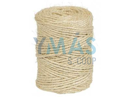 ROLLO-BOBINA SISAL 2 CABOS 700GR BLANCO HYC 1002020700               