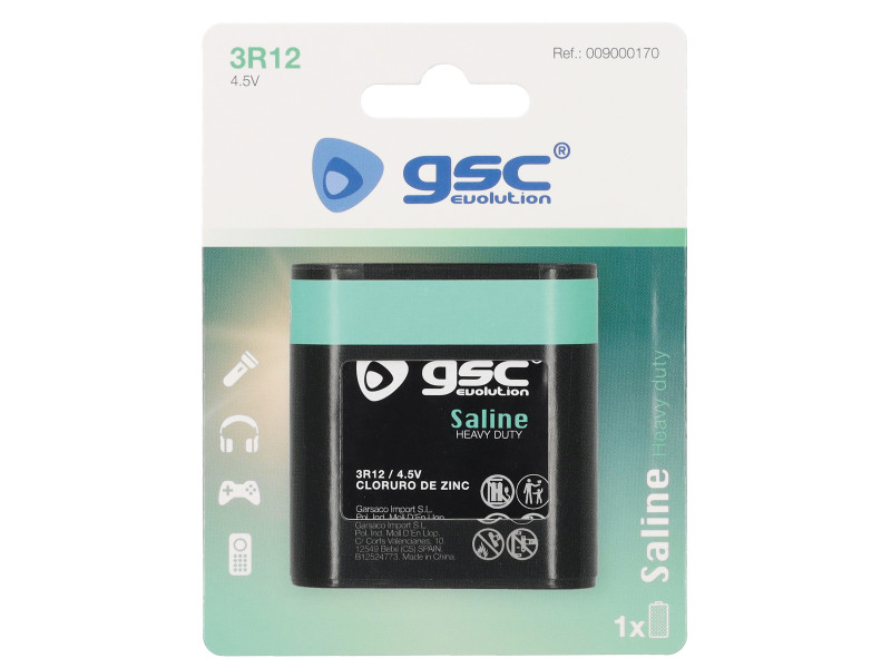 PILA SALINA 3R12 4,5V PETACA