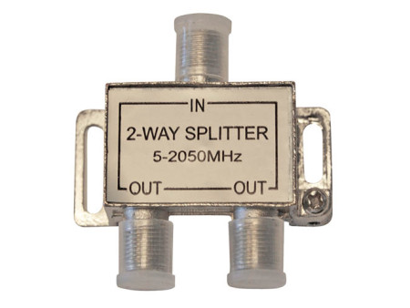 DISTRIBUIDOR SPLITTER 2 SALIDAS 5-2050MHZ