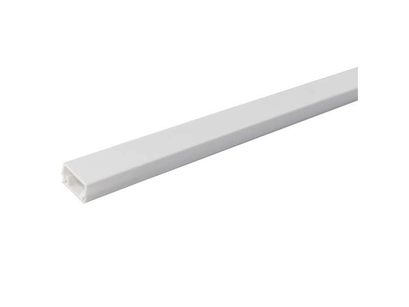 MINI-CANALETA ADHESIVA BLANCA PVC 10 X 15 X 2000MM IP40