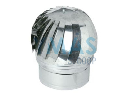 SOMBRERETE EXTRACTOR 150MM GALVANIZADO