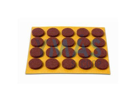 DESLIZADOR FIELTRO PARA SILLAS MARRON 16MM