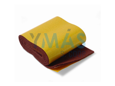CINTA FIELTRO AUTO ADHESIVA 85MM X 100CM MARRON BRINOX B6276-0M                 
