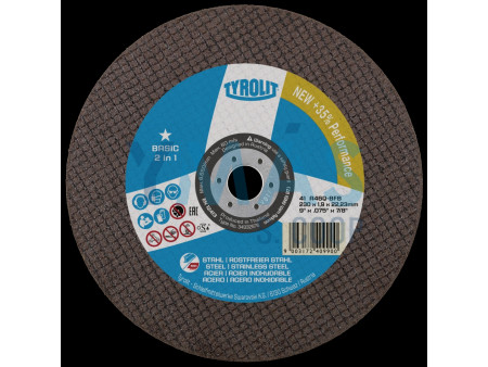 DISCO CORTE BASIC INOX 115 X 1 X 22.23