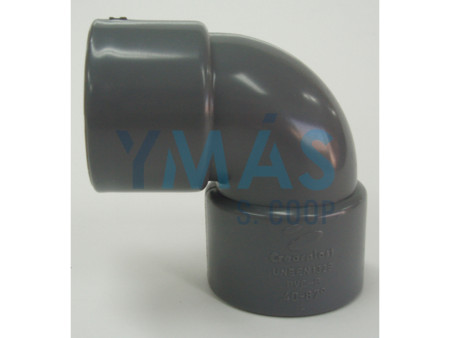CODO 87º ENCOLAR H-H 50MM PVC EVACUACION