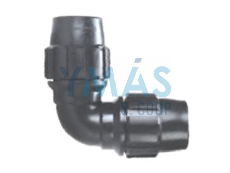 CODO FITTING 90º IGUAL 50MM POLIETILENO